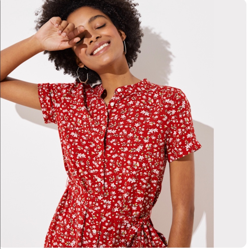 Loft plus size dress